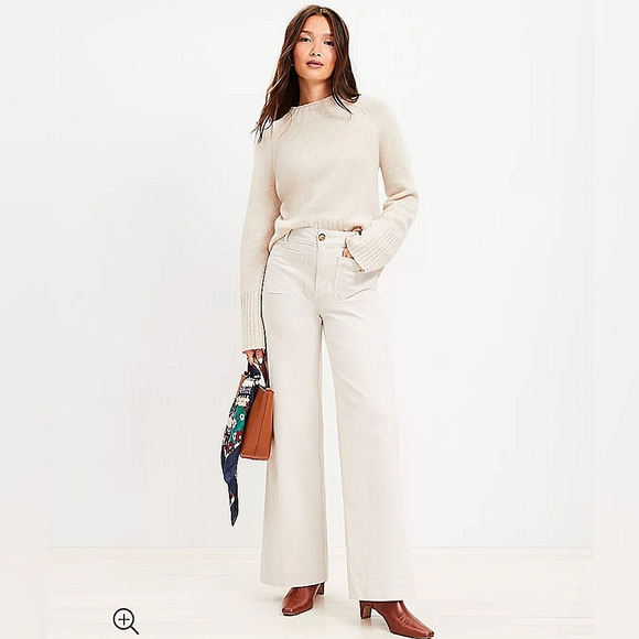 LOFT Pants - Loft The Palmer Corduroy Wide Leg Pants